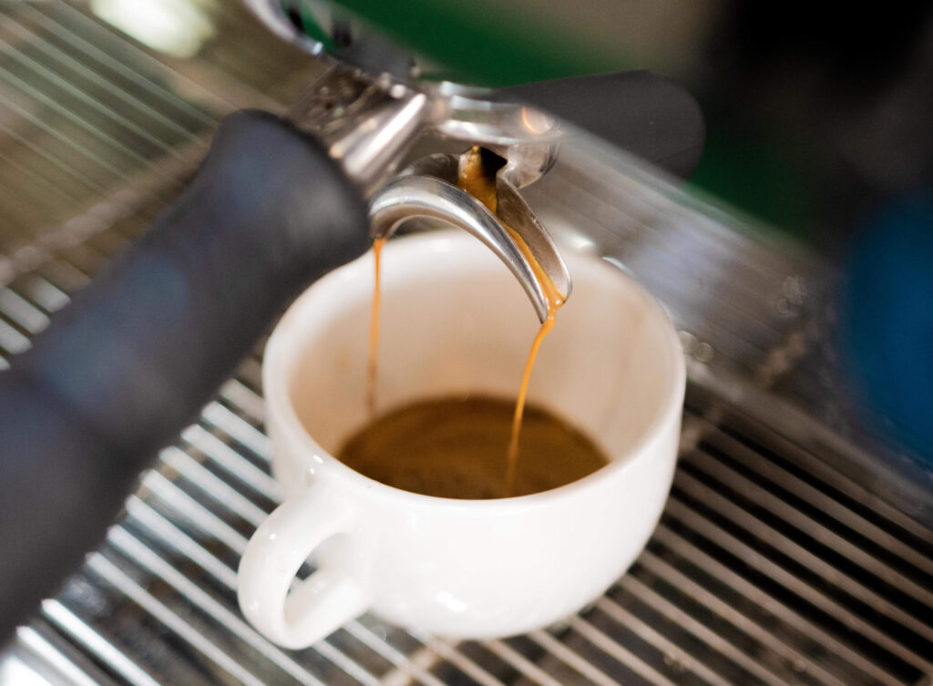 americano shot expresso at united coffee club kumaripati