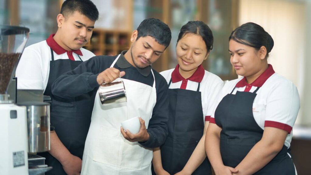 best short course barista for plus two